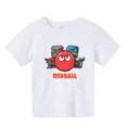 thumbnail image 5 of Ropa bonita de bola roja 2.ª para niños, camiseta de algodón de moda de verano para niños, camisetas de dibujos animados para bebés, camisetas casuales de manga corta para niñas, 5 of 5
