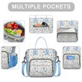thumbnail image 2 of Princess Pattern Womens Lunch Box for Work,Insulated Large Lunch Bag for Tween and Teen,Loncheras Para Mujer,Leakproof Adult Lunch Bag for Work,Beach,Travel,Picnic,Camping, 2 of 7