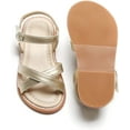 thumbnail image 4 of Toddler Girls Sandals Soft Rubber Flats Summer Baby flower girl Shoes, 4 of 6