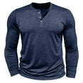 thumbnail image 3 of ZZHZGZ Mens 4Th of July Shirt Men T Shirts Pack Men Slub Open Tube Shirt Long Sleeve Collar T Shirt Top S, 3 of 8