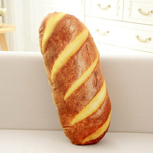giant bread shaped pillow