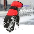 thumbnail image 4 of Boys Girls'S Winter Gloves Kid Winter Warm Windproof Waterproof Snow Ski Gloves for Kids Snow Gloves 7-11 Years, 4 of 8
