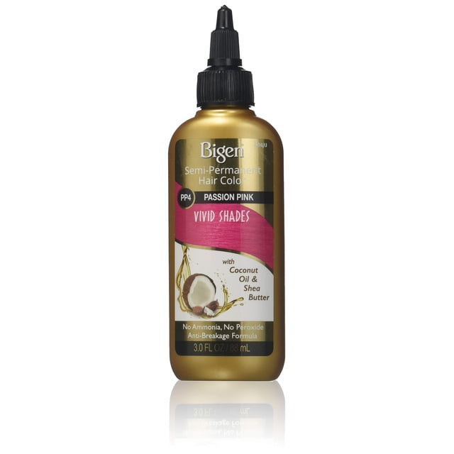 Bigen Color de cabello semipermanente #Pp4 rosa pasión 3 onzas (88 ml)