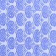 thumbnail image 1 of Ahgly Company Indoor Square Abstract Blue Modern Area Rugs, 4' Square, 1 of 4