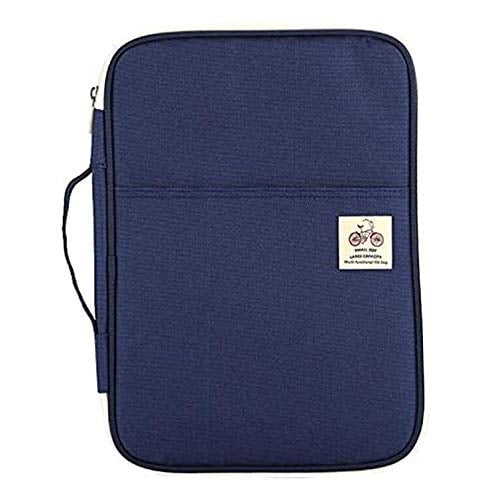 Estuche de viaje multiusos JAKAGO A4 impermeable azul