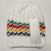 HBC Stripes Multistripe Colored Hand-Knit Toque Cap