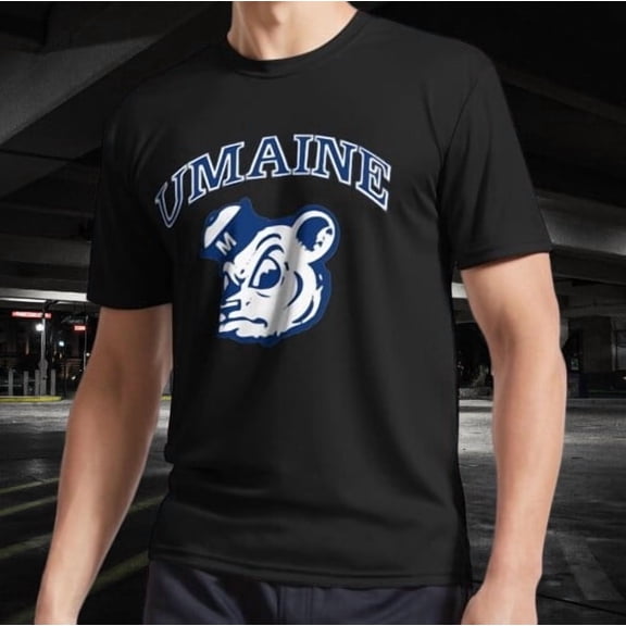 Vintage UMaine Black Bears Logo Active T-Shirt Funny Size S to 5XL