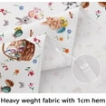 thumbnail image 5 of Easter Tablecloth, Fabric Spring Floral Easter Coloring Eggs Bunny Rectangle Table Cloth For Easter Dining Room Decorations, Waterproof Wrinkle Free Easter Tablecloth Rectangle 60 X 120 Table Cover, 5 of 6