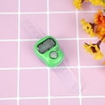 thumbnail image 2 of WDOplteas Mini Anillo Contador Pantalla Digital LCD para Coser Y Tejer (verde), 2 of 8
