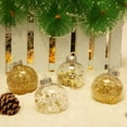 thumbnail image 3 of Ludlz 24pcs Small Christmas Ball Ornaments Shatterproof Christmas Decorations Tree Balls for Holiday Wedding Party Decoration, Tree Ornaments Hooks Included, 3 of 8