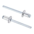 thumbnail image 1 of Unique Bargains 5mm Diameter 8mm Grip Length Silver Tone Aluminum Blind Rivets 60 Pack, 1 of 4