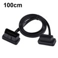 thumbnail image 1 of Diagnostic Adapter, Car Auto 16 Pin Male to Female OBD2 Extension Cable Diagnostic Adapter With Flat Ribbon Cable Diagnostic Adapter (100cm), 1 of 3