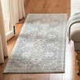 thumbnail image 3 of SAFAVIEH Isabella Tamzen Floral Bordered Area Rug, Grey/Light Grey, 8' x 10', 3 of 10