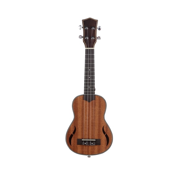 Ukelele, guitarra exquisita duradera, guitarras profesionales de maciza, amantes de los instrumentos Uke, suministros de accesorios para Accesorios para instrumentos musicales Caoba de 21 pulgadas Soidarity OD030738-03B