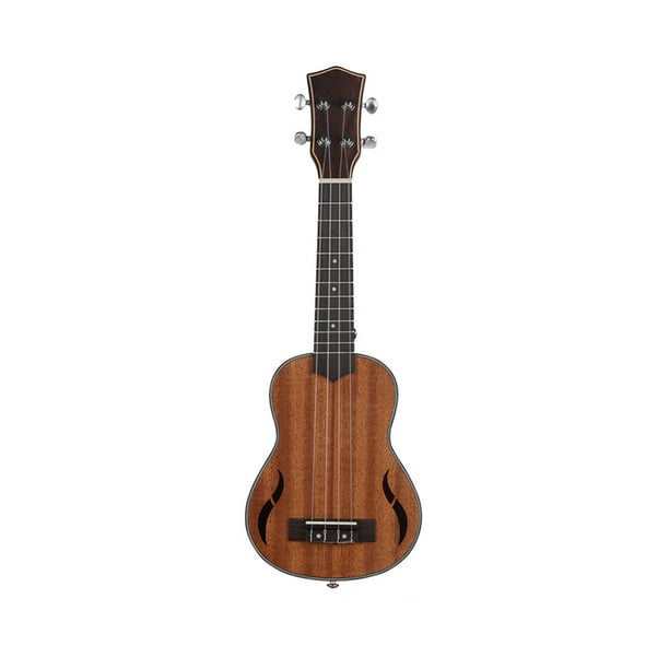 Ukelele, guitarra exquisita duradera, guitarras profesionales de maciza, amantes de los instrumentos Uke, suministros de accesorios para Accesorios para instrumentos musicales Caoba de 21 pulgadas Sonducket OD030738-03B