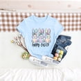 thumbnail image 2 of Camisetas de Manga Larga de las Mujeres Pascua Impreso Suelto Cuello Redondo Camiseta de Manga Corta, Camisetas de Manga Larga para las Mujeres de Uso Diario Casual, 2 of 5