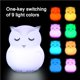 thumbnail image 4 of Lovely Owl Kids Night Light Led Nursery Night Light Touch Lámpara De Silicona 8 Cambio De Color Recargable Suave Y Cálida Luz De Sueño Para La Alimentación Del Bebé Cambio De Pañales Inevent HA014192-00, 4 of 7