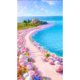thumbnail image 2 of Cuadros Decorativos Pink Rose Beach 5D DIY Diamond Painting Kits Full Round Drill Wall Art (A6099) Wdftyju embutido en tela, 2 of 8
