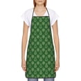 thumbnail image 2 of Wukai Christmas (2) Print Aprons Adjustable Bib Aprons Cooking Kitchen Chef Apron for Women and Men, 2 of 7