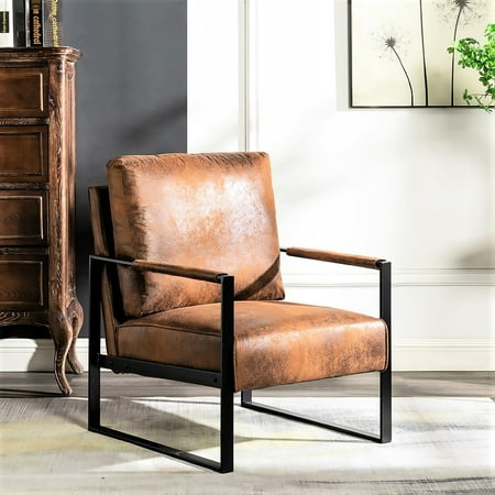 brown armchair for bedroom mid product