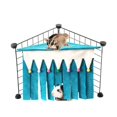 thumbnail image 2 of Visland Hamster Hammock Three-side Tassel Pet Hideaway Breathable Small Animal Corner Hideout for Ferrets, 2 of 6