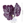 thumbnail image 2 of unbranded 3Ud Adorno Hoja Para Betta En Acuario Con Ventosa Y Material Color Morado, 2 of 6
