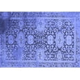 thumbnail image 1 of Ahgly Company Indoor Rectangle Oriental Blue Industrial Area Rugs, 7' x 10', 1 of 4