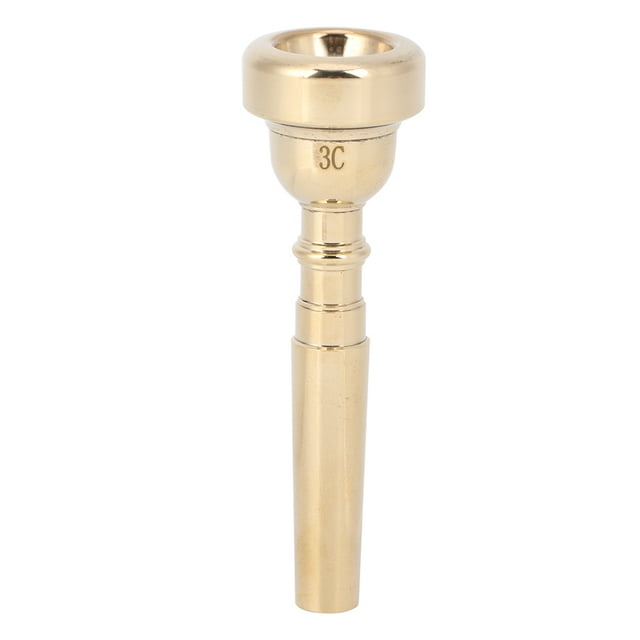 Embouchure en Laiton, Embouchure, Forme Exquise Haute Brillance Accessoires d'Instruments de Musique Cadeau pour Maison École Trompette Joueurs Débutants
