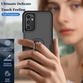 thumbnail image 5 of NJJEX Phone Case for A15 5G Case, Galaxy A15 5G Phone Case Samsung A15 6.5" Case, Heavy Duty Shockproof Full Body Phone Cover Built in Rotatable Magnetic Ring Holder Kickstand , 2024 Black, 5 of 5