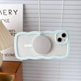 thumbnail image 3 of Compatible for iPhone 14 Plus Case with Magsafe, Wave Magnetic Phone Case Cute Water Ripple Candy Colors Frame Shockproof for iPhone 14 Plus Phone Case for Women 6.7 Inch - Light Blue, 3 of 15