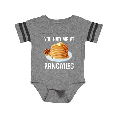 

Inktastic You Had Me at Pancakes Gift Baby Boy or Baby Girl Bodysuit