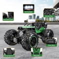 thumbnail image 6 of LOHEER Remote Control Car 1:18 All-Terrain Metal Shell RC Monster Truck, Anti-Slip Tires, LED Light, 6 of 9
