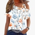 thumbnail image 2 of Nmnitkp Womens Plus Size Tops Floral Summer Tops Sleeveless Tank Floral Casual Cute Loose Fit Cute T-Shirt Tunic Blouses, 2 of 4