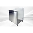 thumbnail image 4 of 27" Commercial Refrigerated Sandwich Prep Table, Stainless Steel Salad & Sandwich Refrigerator, Digital Temperature Control, NSF ETL, 4 of 13