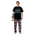 thumbnail image 3 of Ihaphap I Am Everything Couple Christmas Matching Pajama Set For Couples(S,Women), 3 of 6