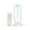 White, variant on 110V 38w Vertical UV Cleaning Lamp Replacement Lamp Tube, for Bed Bugs and Dust Mites,2pcs