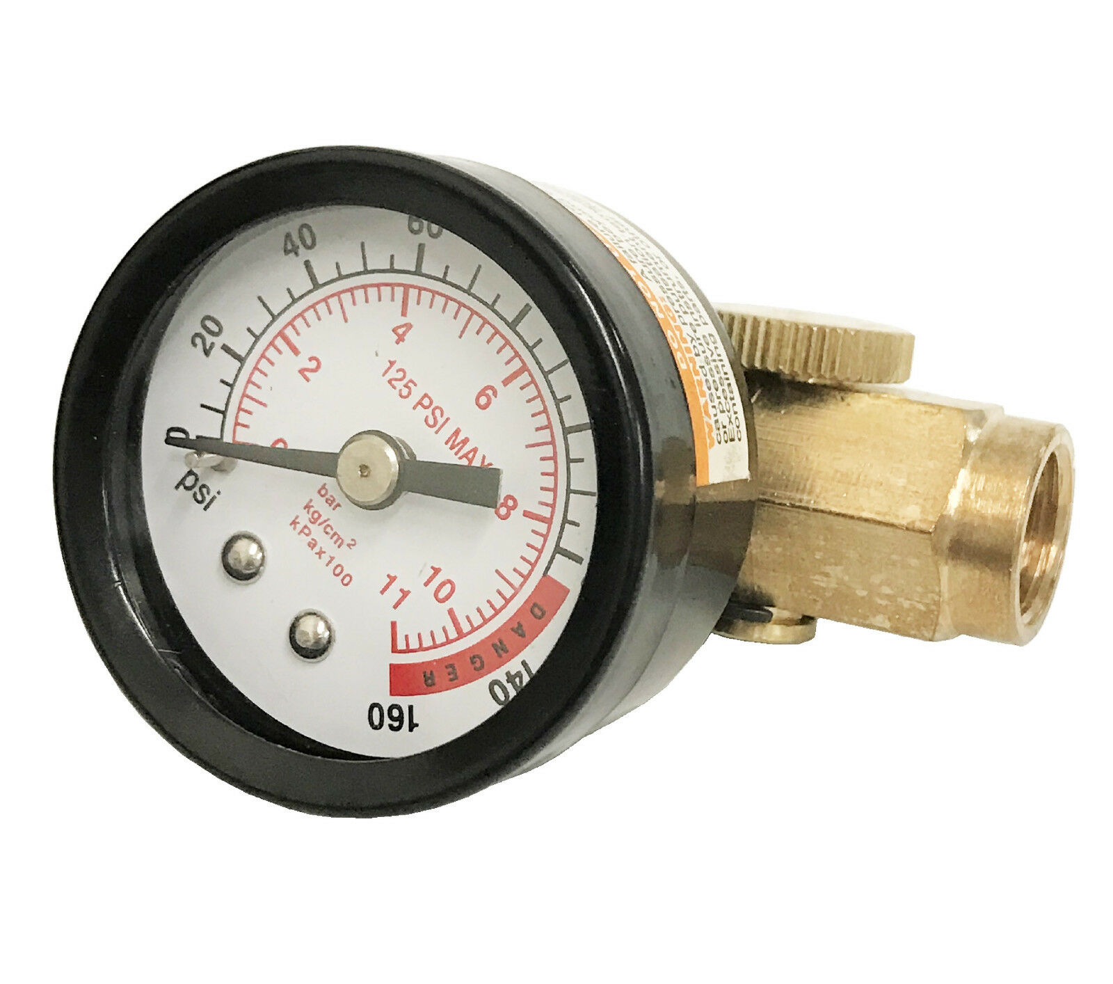 Air Regulator w/ Gauge 160 PSI Air Tool Regulator 1/4" NPT Air Tool