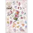 thumbnail image 2 of Soft & Durable Area Rug (23.6 x 39.4 inches), 100% Polyester, 650 g/m² | Non-Slip PVC Dot Underside, 0.3 in Pile Height | Machine Washable, 3D Digital Print, 2 of 4