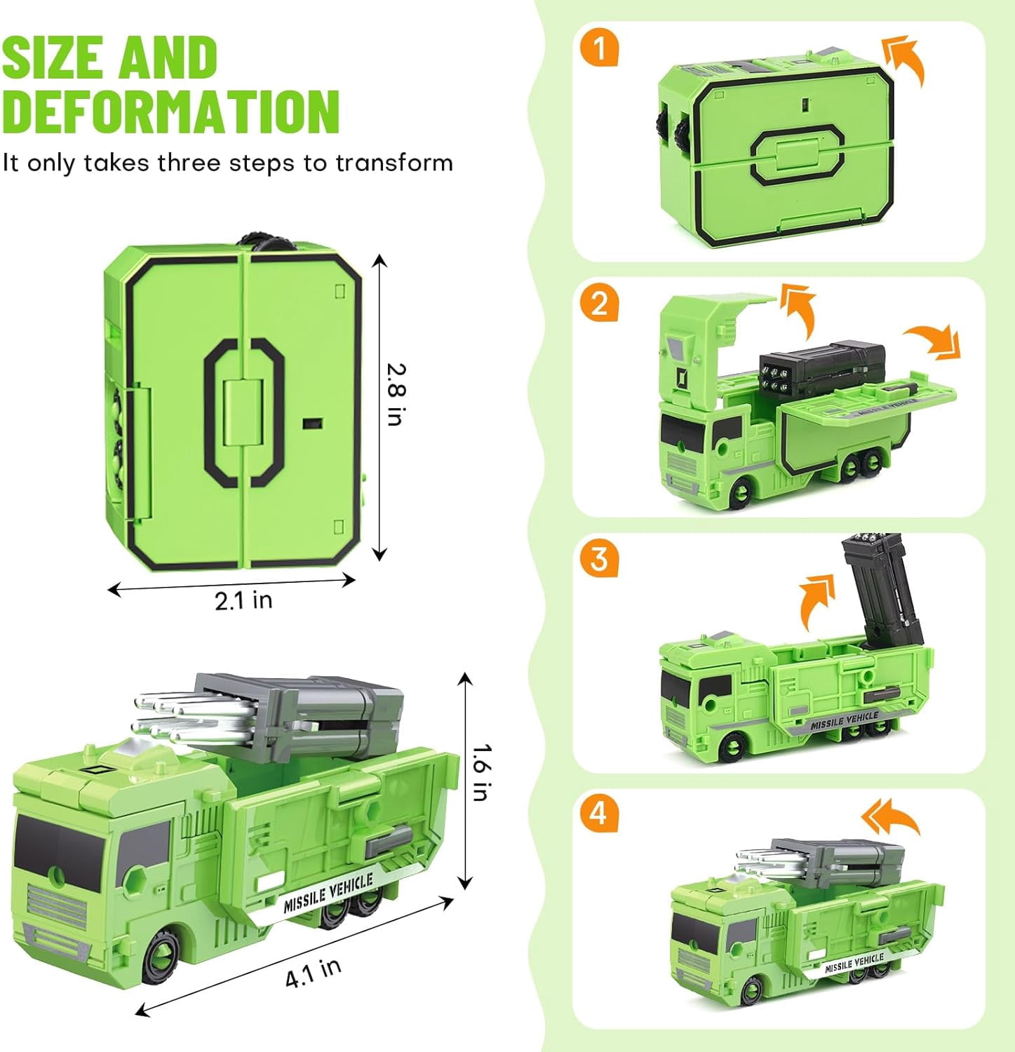 HYPERLIVING Transforming Toys for Kids - Transformable Number Robots, Number Blocks for Learning & Play, Buildable Robot Set for Toddlers Ages 3-8, STEM Educational Toys for Boys & Girls Gifts