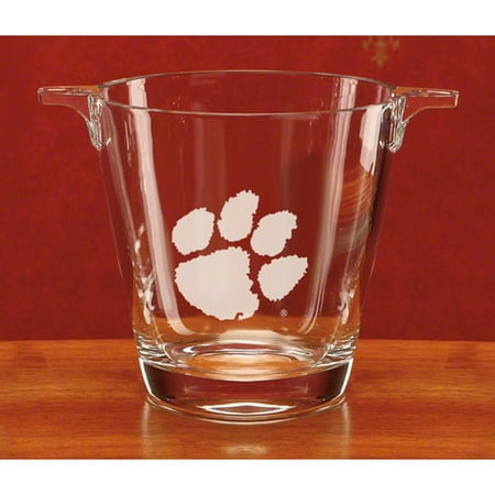 NCAA - Clemson Tigers Deep Etched Crystal University Ice Tub