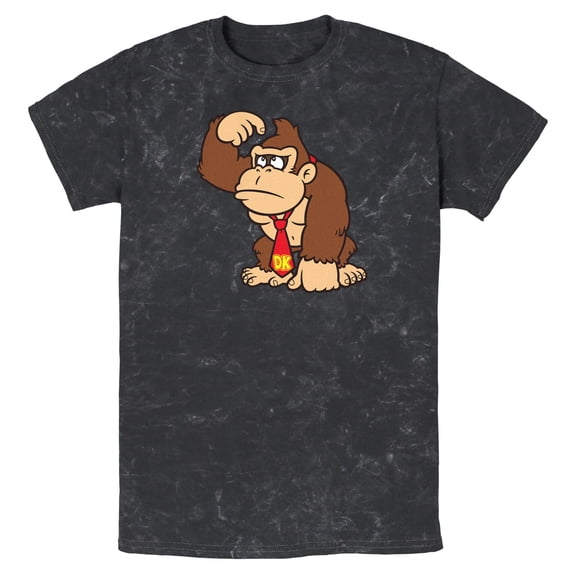 Mens Nintendo Confused Donkey Full Shot T Shirt
