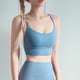 thumbnail image 5 of Sujetador deportivo para mujer con tirantes finos en la espalda y tirantes finos para correr, deportes, yoga, ropa interior, 5 of 5