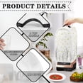 thumbnail image 4 of HELLHERO Snowflake Pattern Blender Covers for Home Kitchen Indoor Top Handle Thickened, 4 of 6