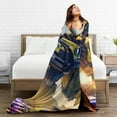 thumbnail image 4 of Transformers Blanket, Super Soft Throw Blanket, Cozy Flannel Blankets For Boys Girls, Warm Blankets For Couch Sofa Bed, 50"X40", 4 of 9