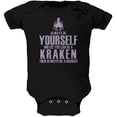 thumbnail image 2 of Always Be Yourself Kraken Black Soft Baby One Piece, 2 of 3