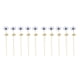 thumbnail image 1 of Toystoory 5 Pieces Artificial Anemone Real Touch Bouquet Silk Wedding Decor Branch Party Home Decoration DIY Flower Flower Type8 NO8, 1 of 6