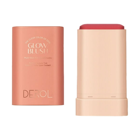 Xuanheng Makeup Blush Stick, Face Blusher, Weightless Solid Moisturizer Stick Cream Blush Red