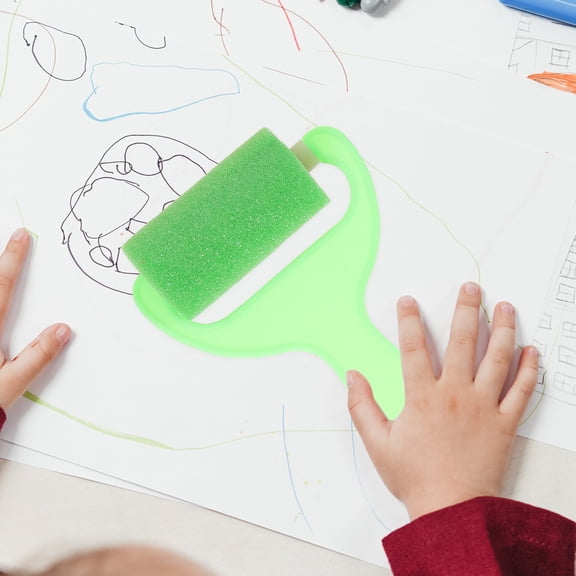 GAXIRE Tool Blue Sponge Paint Rollers 4Pcs