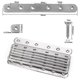 thumbnail image 2 of 8 Pieces Of Stainless Steel Heavy-Duty Straight Repair Connecting Piece, Repair Fixing Bracket, wit, 2 of 5