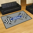thumbnail image 2 of Ford Flags 5'x8' Rug - Gray, 2 of 2